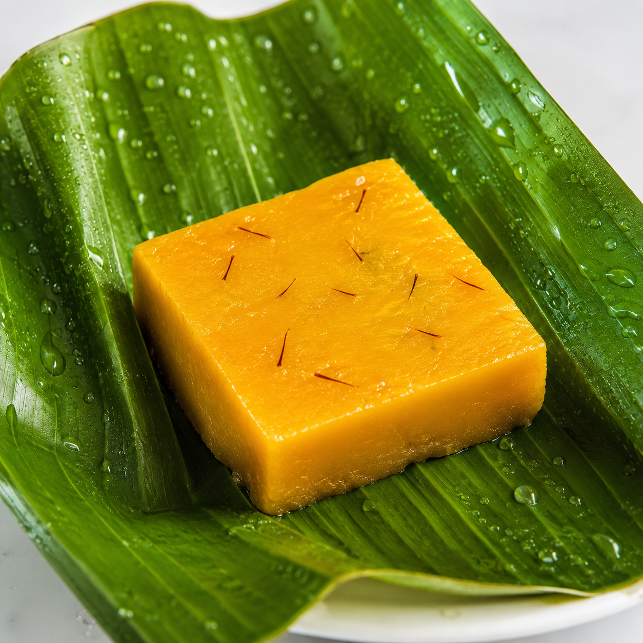 Mango Mysore Pak | Traditional South Indian Sweet | Soft & Rich Melt-in-the-Mouth Texture