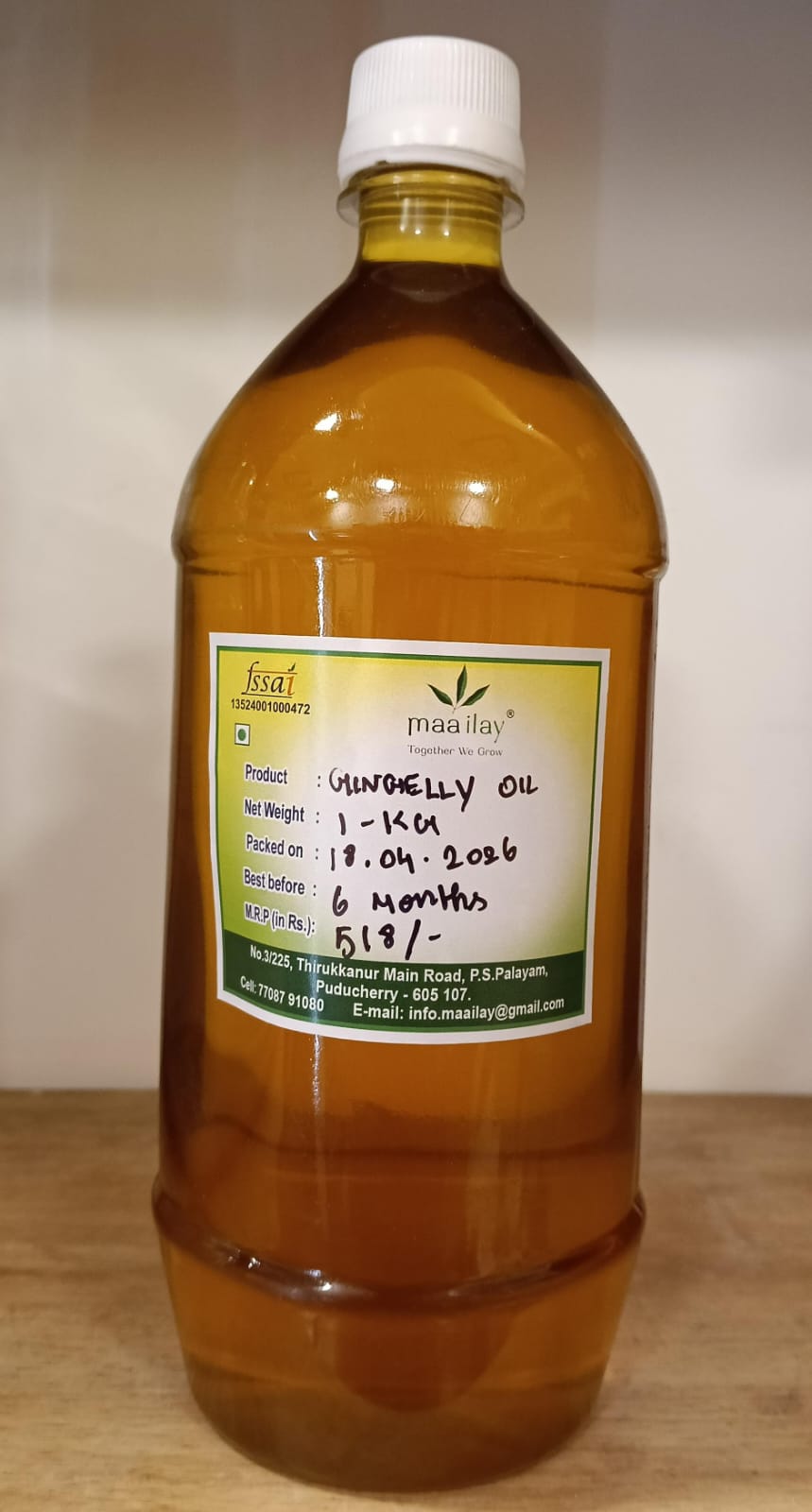 Gingelly Oil