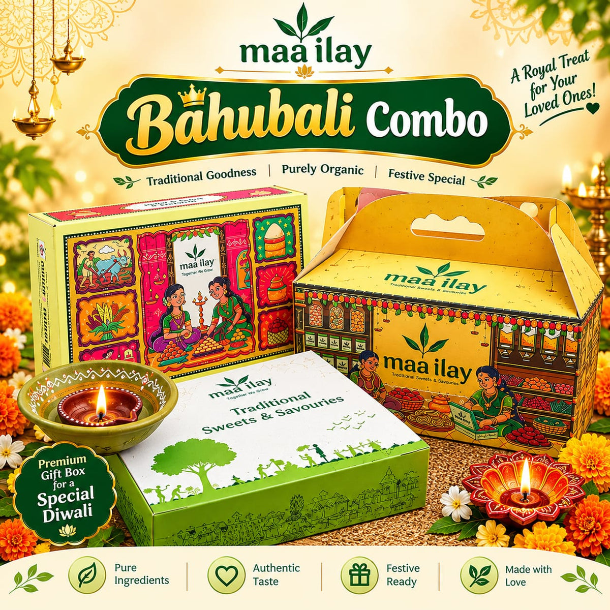 Bahubali Combo (1 KG)