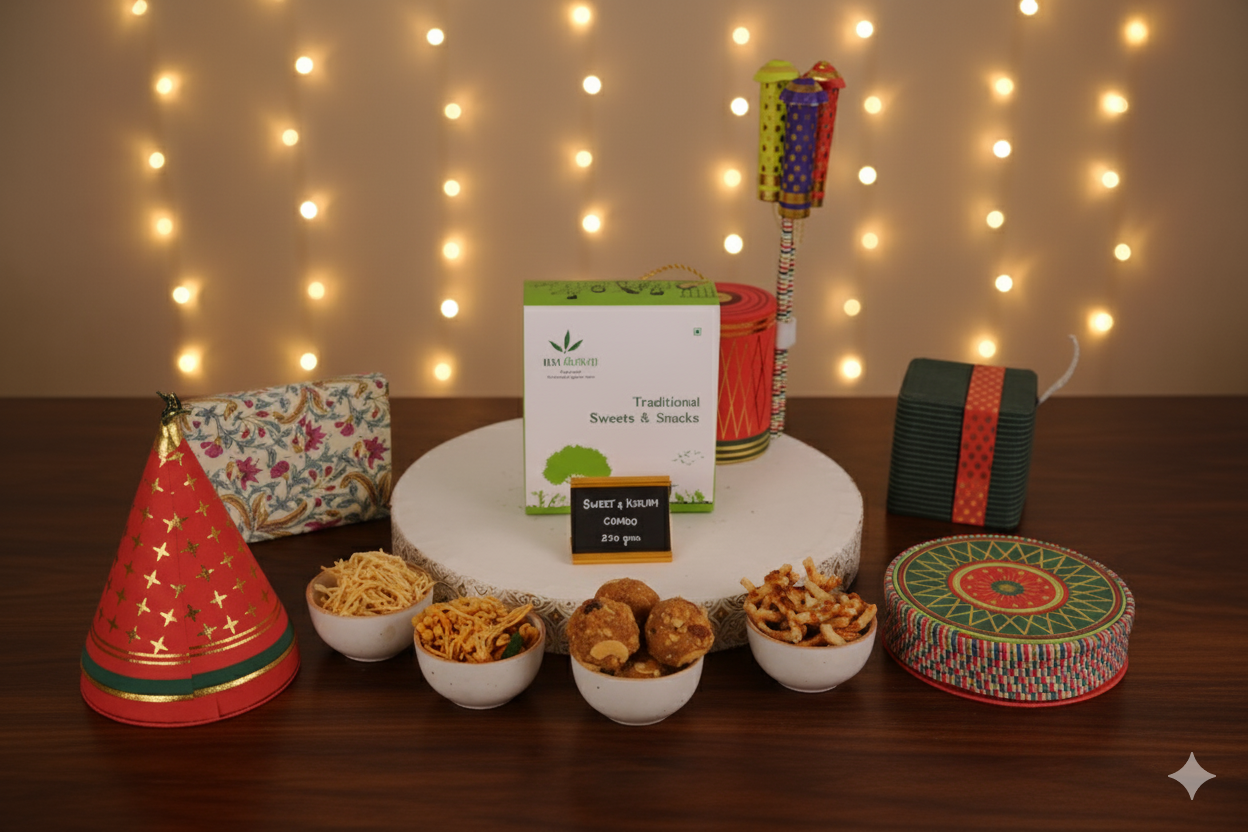 Budget Friendly Combo Sweets & Savouries (250gm)